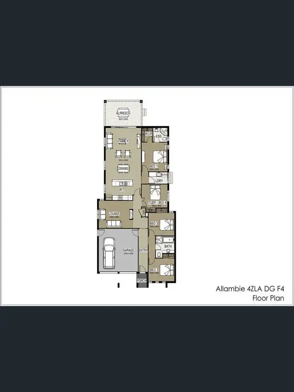 Floorplan of Homely house listing, 6 McAlroy Place, Goulburn NSW 2580