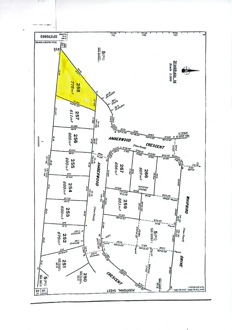 Floorplan of Homely land listing, 6 Amberwood Cres, Smithfield QLD 4878