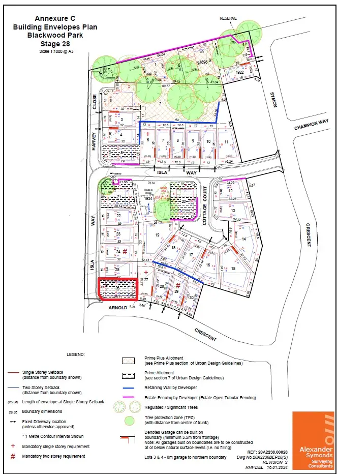 Floorplan of Homely land listing, 2 (Lot 26) Isla Way, Craigburn Farm SA 5051
