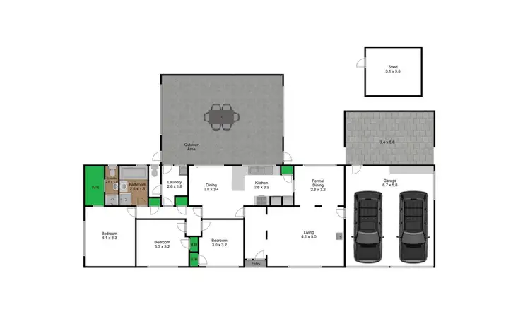 Floorplan of Homely house listing, 2 Bunyip Court, Morwell VIC 3840