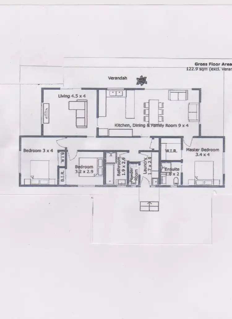 Floorplan of Homely rural property listing, 402 Badger Head Road, Badger Head TAS 7270