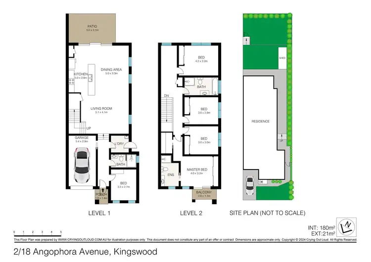 Floorplan of Homely house listing, 2/18 Angophora Avenue, Kingswood NSW 2747