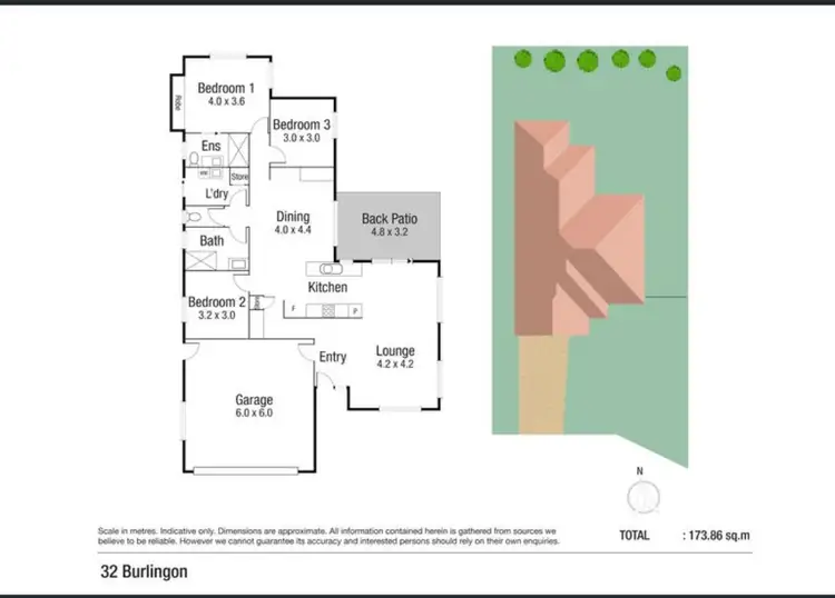 Floorplan of Homely house listing, 32 Burlingon Cct, Mount Louisa QLD 4814