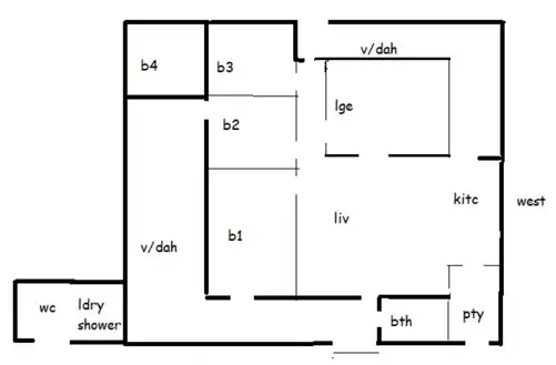 Floorplan of Homely rural property listing, 226 Simpsons Ridge Rd, South Arm NSW 2449