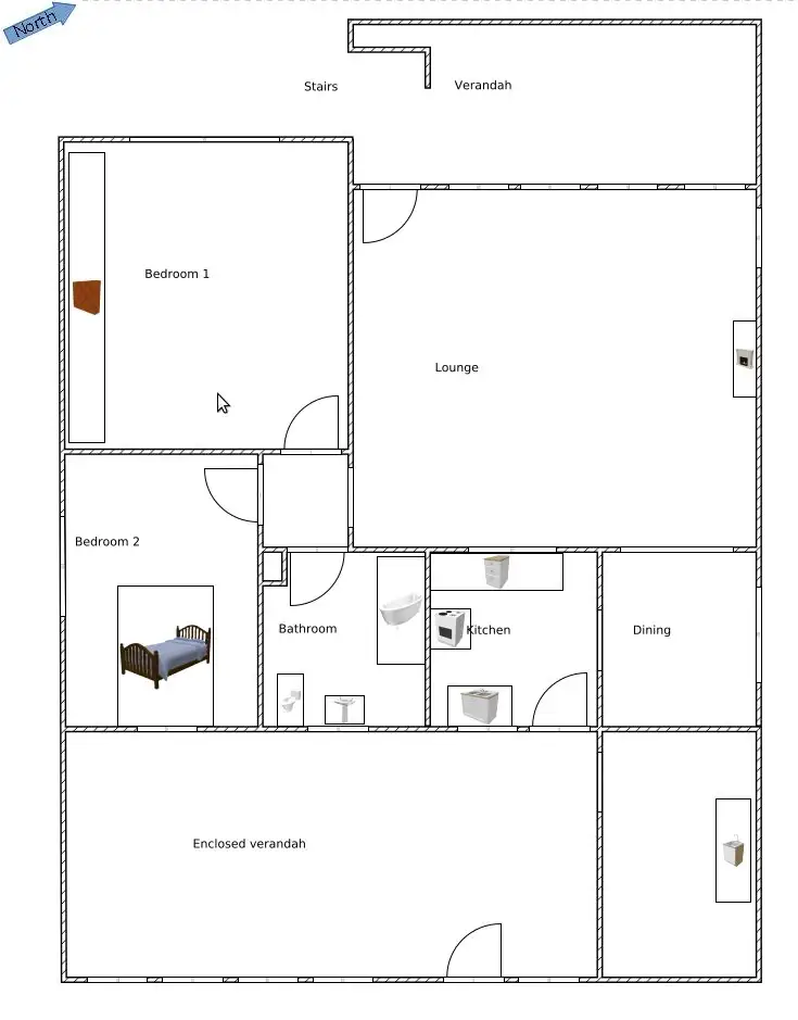 Floorplan of Homely house listing, 9 Gipson Street, Diamond Creek VIC 3089