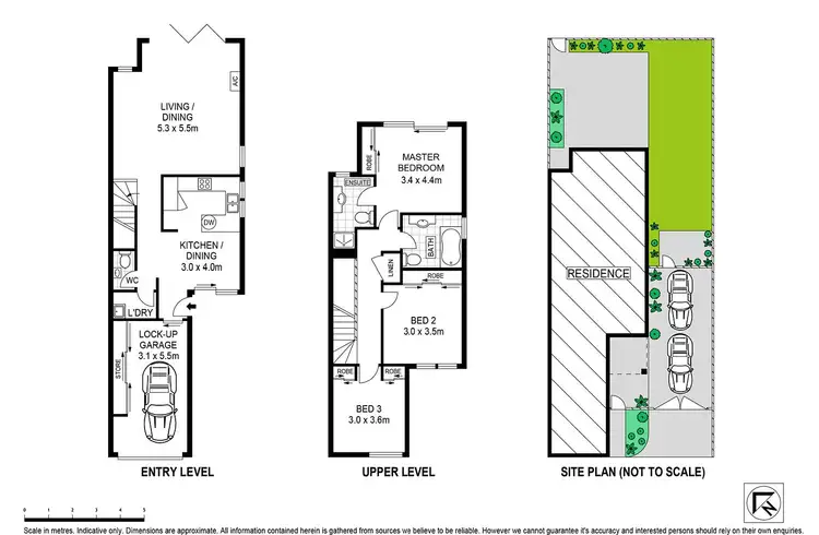 Floorplan of Homely townhouse listing, 16/5 Wride Street, Maroubra NSW 2035