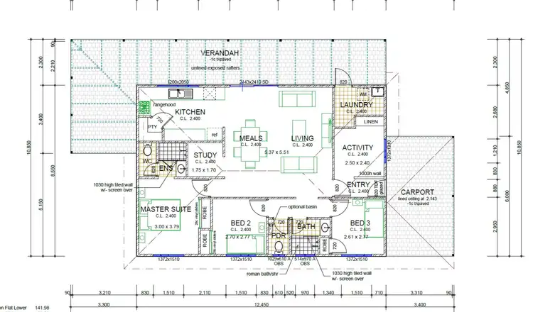 Floorplan of Homely rural property listing, 18 Sheridan Place, Waroona WA 6215