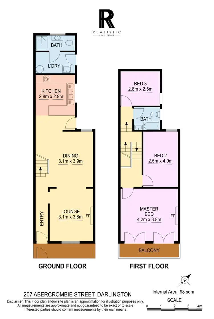 Floorplan of Homely house listing, 207 Abercrombie Street, Darlington NSW 2008
