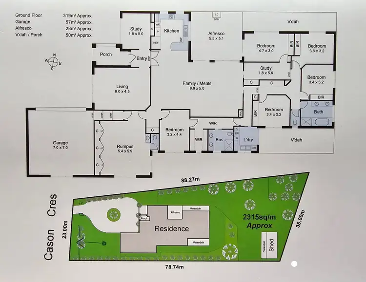 Floorplan of Homely house listing, 51 Cason Crescent, Warragul VIC 3820