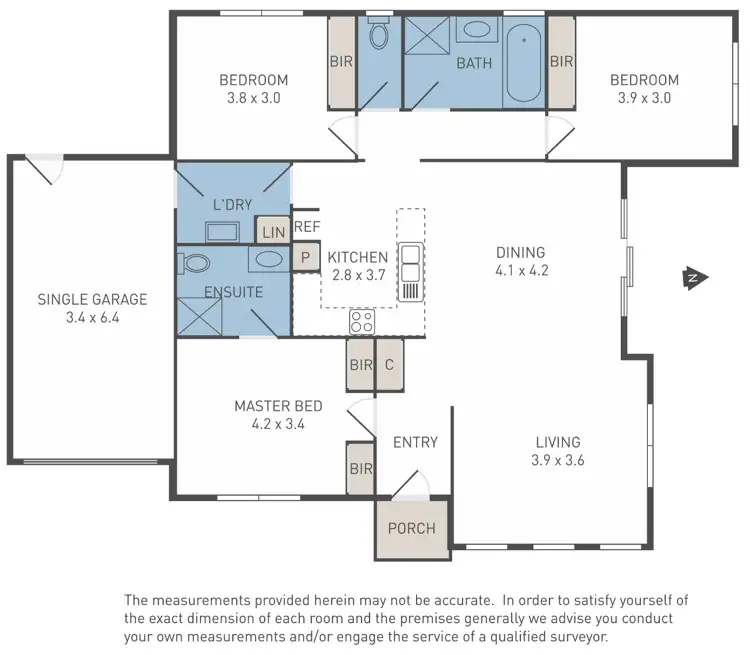 Floorplan of Homely house listing, 61 Manny Paul Circuit, Burnside Heights VIC 3023