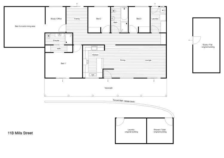 Floorplan of Homely house listing, 11B Mills Street, East Side NT 870