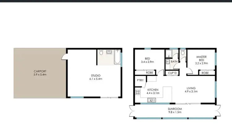 Floorplan of Homely house listing, 16 Yellowfin Avenue, Old Bar NSW 2430