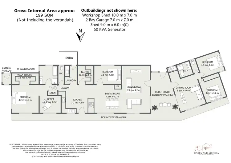 Floorplan of Homely rural property listing, 28 Camerons Road, Mole Creek TAS 7304