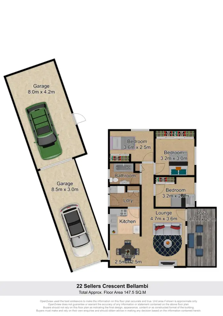 Floorplan of Homely house listing, 22 Sellers Crescent, Bellambi NSW 2518