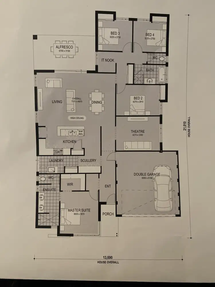 Floorplan of Homely house listing, 30 Entwistle Way, Aveley WA 6069