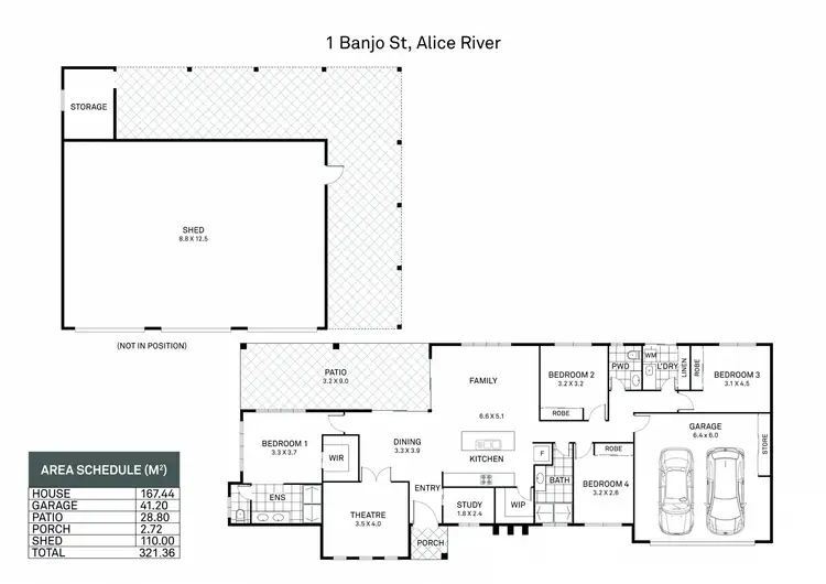 Floorplan of Homely house listing, 1 Banjo Street, Alice River QLD 4817