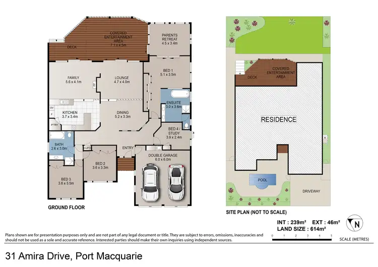 Floorplan of Homely house listing, 31 Amira Drive, Port Macquarie NSW 2444