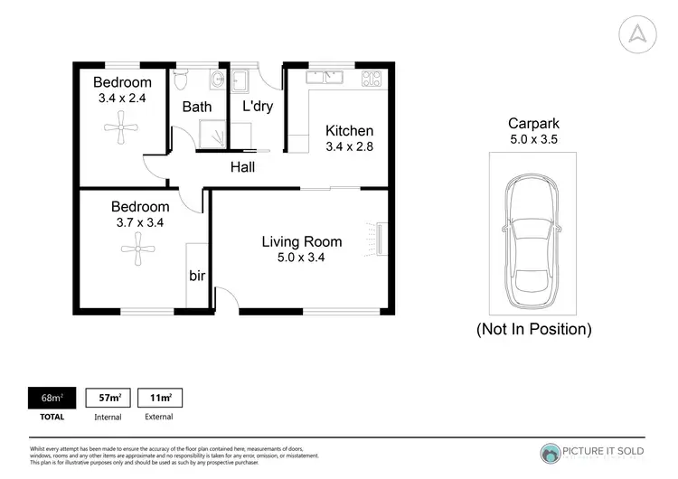 Floorplan of Homely unit listing, 1/13 Selby Street, Kurralta Park SA 5037