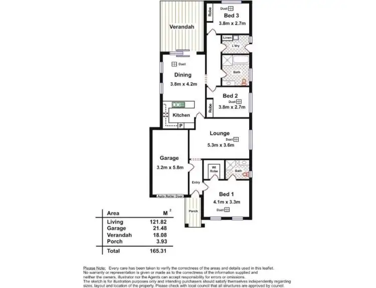 Floorplan of Homely house listing, 30 Hindmarsh Circuit, Mawson Lakes SA 5095