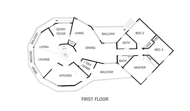 Floorplan of Homely house listing, 244 Lawrence Hargrave Drive, Coalcliff NSW 2508