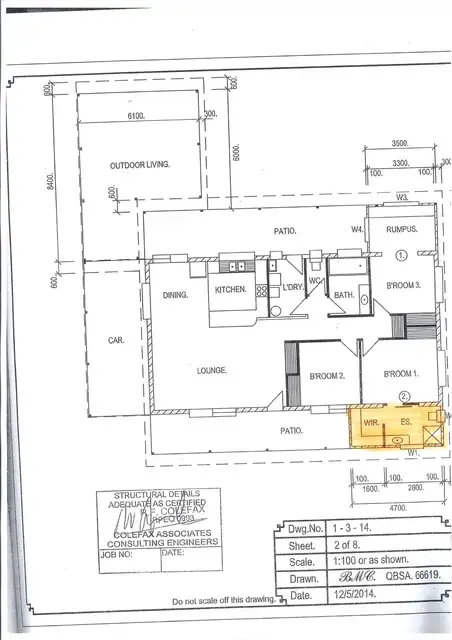 Floorplan of Homely house listing, 43 Kalkuri Close, Wonga Beach QLD 4873