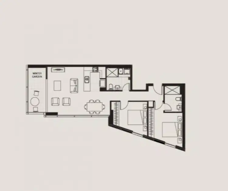 Floorplan of Homely apartment listing, 1101/1 Post Office Lane, Chatswood NSW 2067