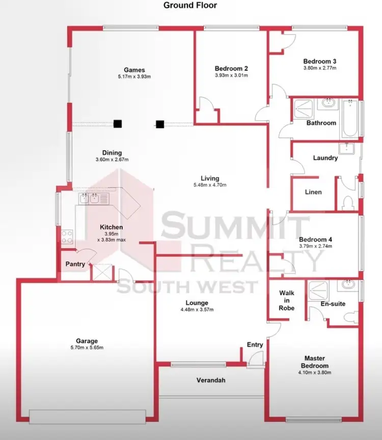 Floorplan of Homely house listing, 15 Malachite Dr, Australind WA 6233