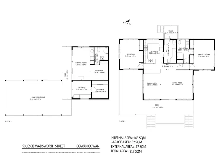 Floorplan of Homely house listing, 53 Jessie Wadsworth St, Cowan Cowan QLD 4025