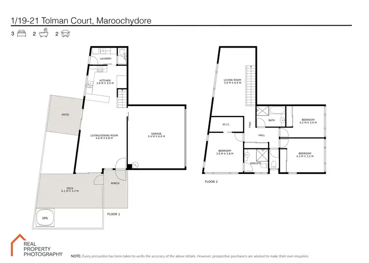 Floorplan of Homely townhouse listing, 1/19-21 Tolman Court, Maroochydore QLD 4558