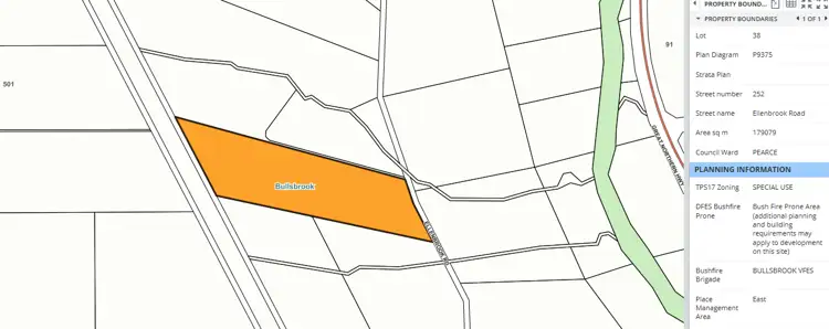 Floorplan of Homely rural property listing, 252 Ellenbrook Road, Bullsbrook WA 6084