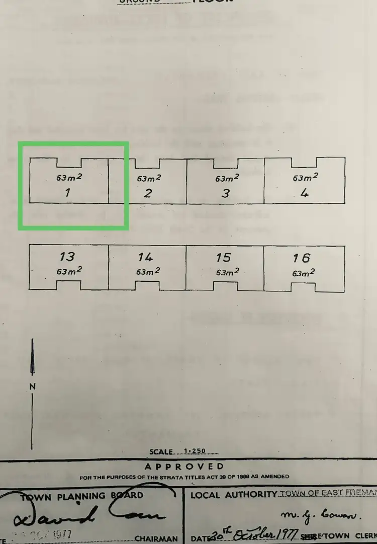 Floorplan of Homely apartment listing, 1/187 Canning Highway, East Fremantle WA 6158
