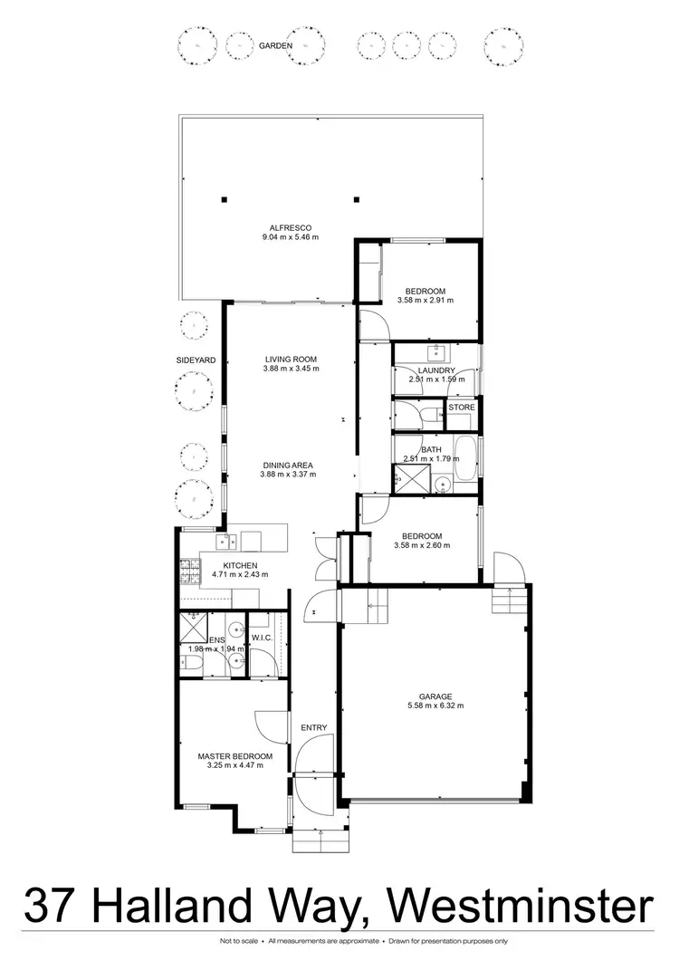 Floorplan of Homely house listing, 37 Halland Way, Westminster WA 6061