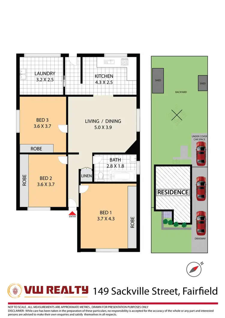 Floorplan of Homely house listing, 149 Sackville St, Fairfield NSW 2165