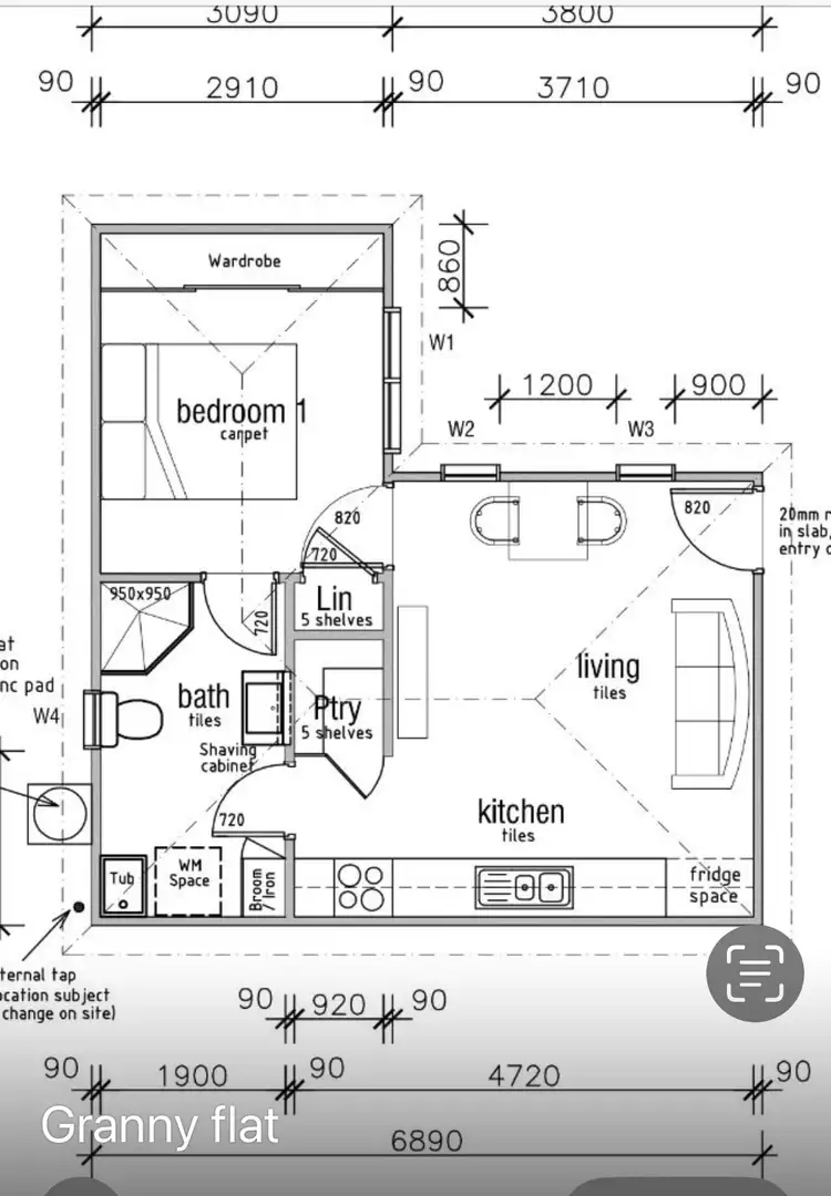 Floorplan of Homely house listing, 5A Sabrina Grove, Plumpton NSW 2761