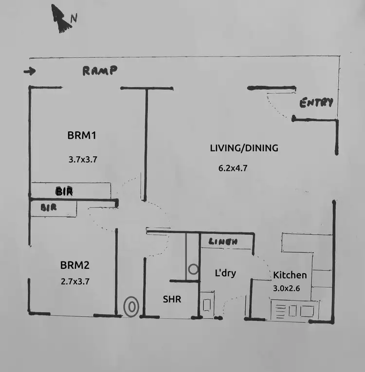 Floorplan of Homely villa listing, 14/169 Risdon Road, Lutana TAS 7009