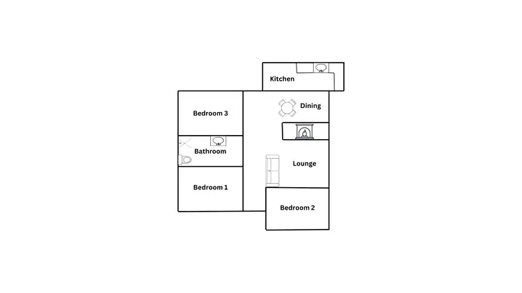 Floorplan of Homely house listing, 134 Emu Bay Road, Deloraine TAS 7304