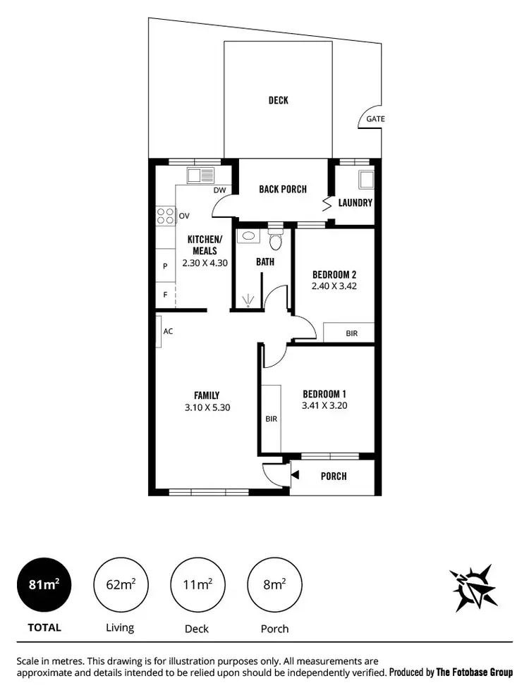 Floorplan of Homely unit listing, 6/27 Ackland Ave, Christies Beach SA 5165