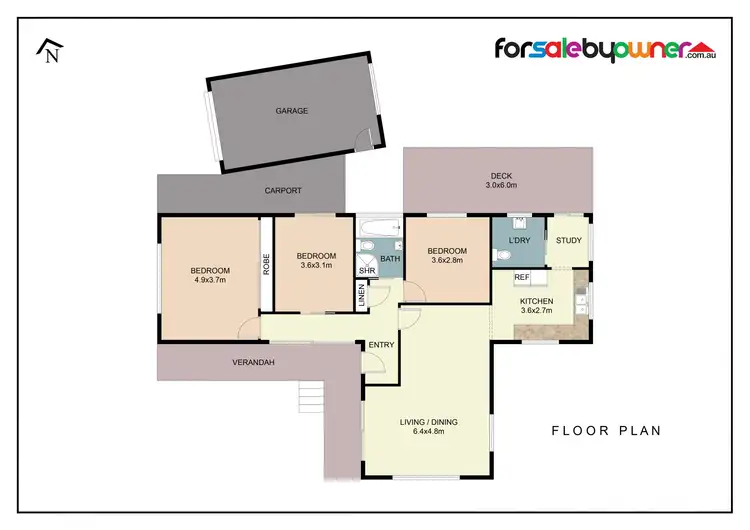Floorplan of Homely house listing, 73 Burrabogee Road, Toongabbie NSW 2146