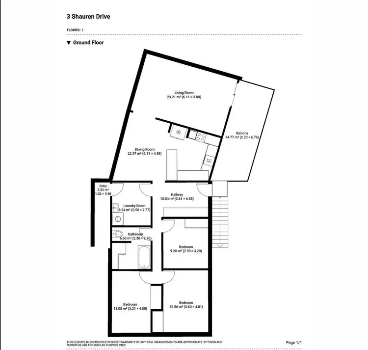 Floorplan of Homely rural property listing, 3 Shauren Drive, Gawler TAS 7315