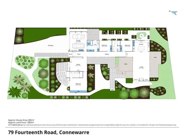 Floorplan of Homely house listing, 79 Fourteenth Road, Connewarre VIC 3227
