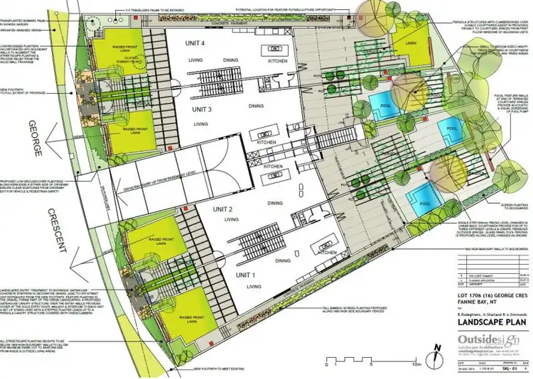 Floorplan of Homely townhouse listing, 2/16 George Crs, Fannie Bay NT 820