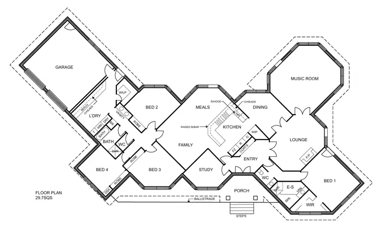 Floorplan of Homely rural property listing, 64 Arcadia Downs Drive, Kialla VIC 3631