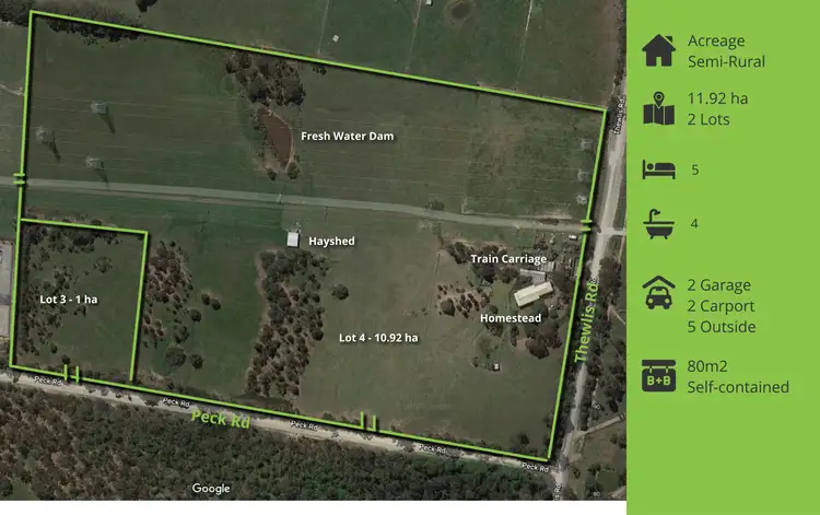 Floorplan of Homely rural property listing, 95 Thewlis Road, Pakenham VIC 3810