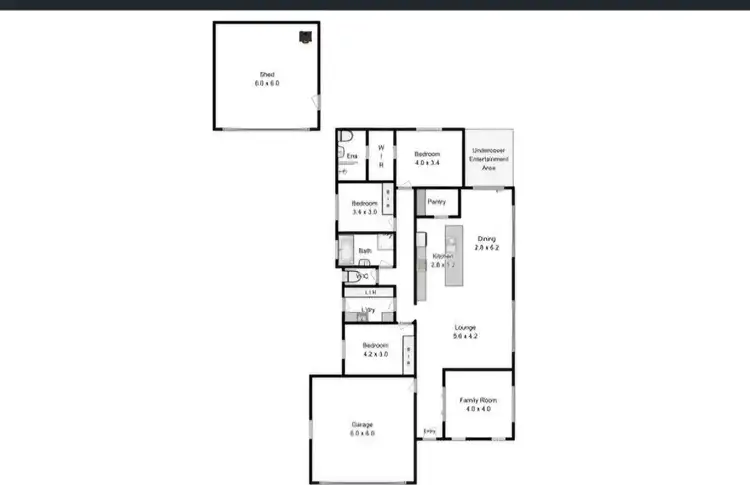 Floorplan of Homely house listing, 5 Hudson Court, Shearwater TAS 7307