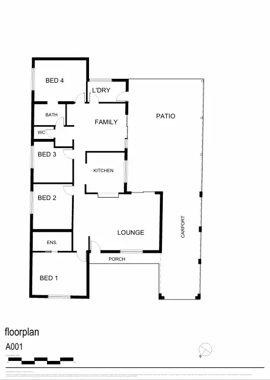 Floorplan of Homely house listing, 24 Bermingham Crescent, Bayview NT 820