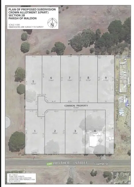 Floorplan of Homely land listing, 30 Lowther Street, Maldon VIC 3463