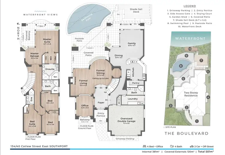 Floorplan of Homely house listing, 134/40 Cotlew Street East, Southport QLD 4215
