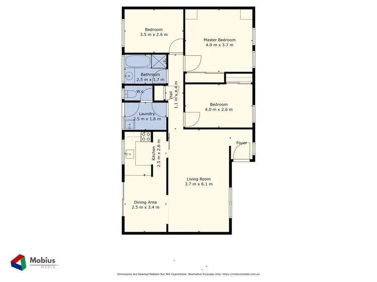 Floorplan of Homely house listing, 26A Yale Road, Thornlie WA 6108