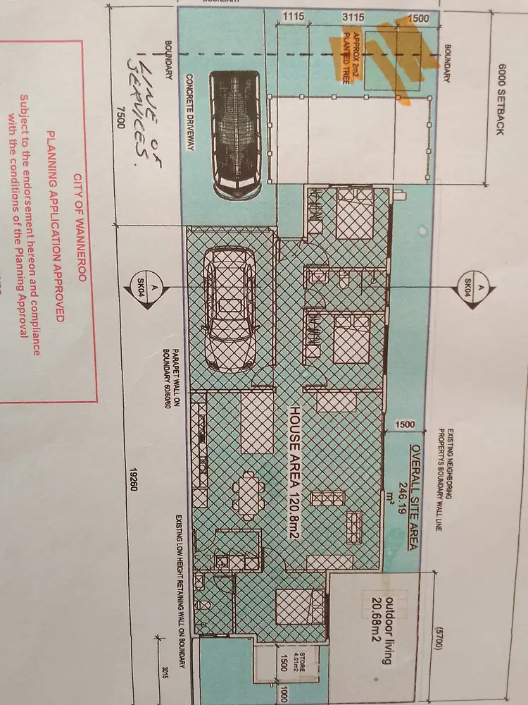 Floorplan of Homely house listing, 20 Tiller Turn, Yanchep WA 6035