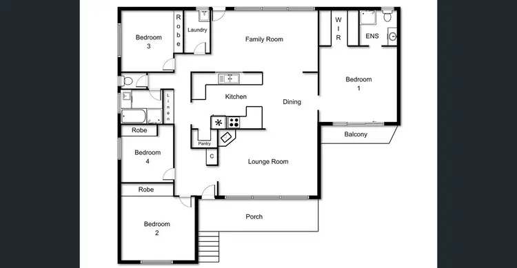 Floorplan of Homely house listing, 15 Laura Place, Karabar NSW 2620